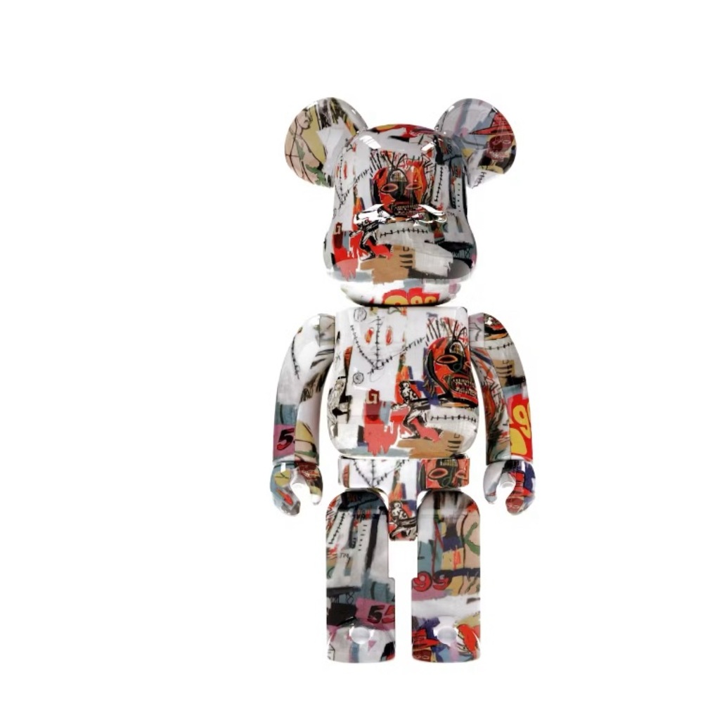BEARBRICK- Andy Warhol x Jean-Michael Basquiat - #4 - 400%